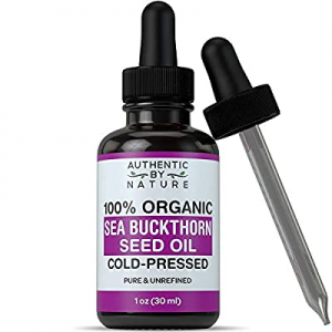 Sea Buckthorn Oil Organic and Cold Pressed by Authentic By Nature. 100% Pure, Unrefined SeaBuckthorn