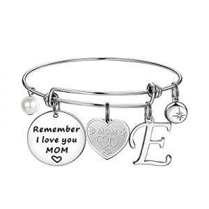 Ursteel Gifts for Mom now 55.0% off , 26 Initial Charm Bracelets Mom Birthday Gifts from Daughters..
