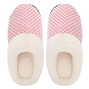 50.0% off ZriEy Women's Memory Foam Slippers Fluffy Soft Warm Slippers Fuzzy Plush Comfort House S..