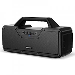MUSGO Bluetooth Speaker TWS Pairing Outdoor Portable Wireless Speaker with 60W HD Loud Stereo Sound 