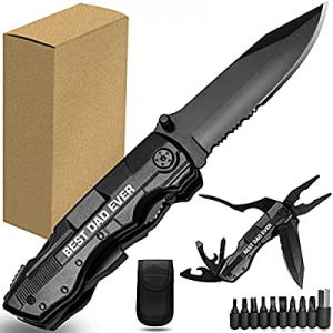 Gifts for Dad from Daughter Son now 70.0% off ,Pocket Multitool Knife "BEST DAD EVER",Christmas St..