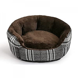 One Day Only！65.0% off Accompany Comfy Durable Dog Bed for Large Medium Small Dogs Soft Washable P..