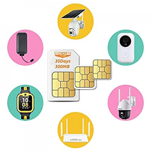 Prepaid Sim Card for Hunting Camera,4G Routers,MIFI,IP Camera Outdoor IPAD Mini Air Pro Cellular 30-