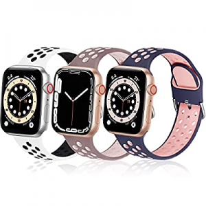 OMIU Sports iWatch Bands Compatible for Apple Watch Band 38mm 40mm 41mm 42mm 44mm 45mm for Men Women