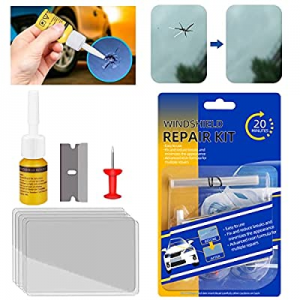 Lovely Bamboo Windshield Repair Kit now 60.0% off , Car Windscreen Chip Repair Tool, Nano Glass Fl..