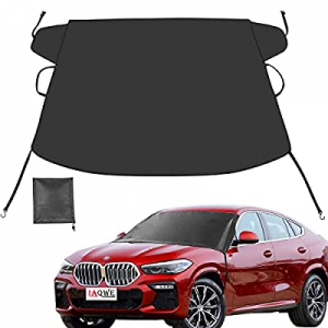 IAQWE 56.5" X 85.8" Car Windshield Snow Cover Ice Removal Wiper Protector for Snow now 50.0% off ,..