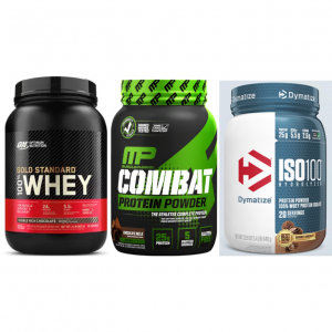 ON Gold Standard vs. MusclePharm Combat vs. Dymatize ISO 100: Which is Best for Weight Loss & Muscle Gain?