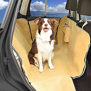 One Day Only！Dog Car Seat Cover for Back Seat Protector now 40.0% off , Dogs Hammock Waterproof, P..