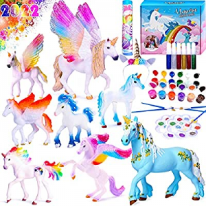 MOISO Paint Your Own Unicorn Painting Kit now 50.0% off , Unicorns Paint Craft for Girls Arts and ..