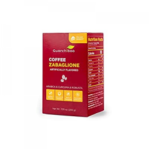 Guarchibao Zabaglione Ground Coffee with Curcumin — Energy & Immune Support now 15.0% off , Qualit..