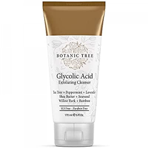 One Day Only！Glycolic Acid Face Wash now 20.0% off , Exfoliating Facial Cleanser For Facial Skin C..