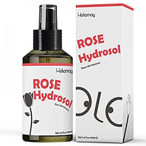 Rose Hydrosol Facial Toner now 50.0% off , Holamay Rose Water and Makeup Setting Spray, 100% Natur..