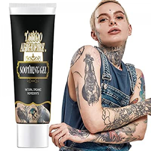 One Day Only！Tattoo Aftercare now 50.0% off ,Tattoo Aftercare Soothing Gel,Promote Skin Healing,Af..