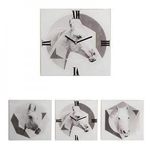 U HOME Large Frameless Wall Clock Decor now 65.0% off , 3 Pieces Silent Non-Ticking Wall Clock, 36..