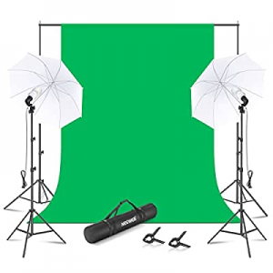 46.0% off Neewer Photography Backdrop 400W 5500K Continuous Umbrella Studio Lighting Kit 6x9 feet ..