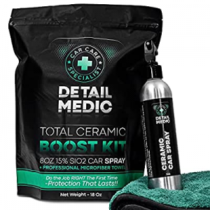 15.0% off DETAIL MEDIC 15% Ceramic Coating for Cars Bundle. Ultra-Shine and Armor Quick Detailer C..