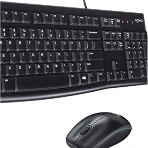 Amazon - Logitech MK120 有线键盘鼠标套装，7.5折