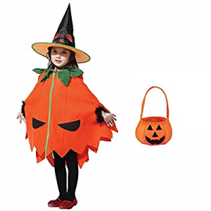 Turnextte Halloween Kids Pumpkin Costume now 80.0% off , Unisex Kids Halloween Cosplay Suit, Infan..