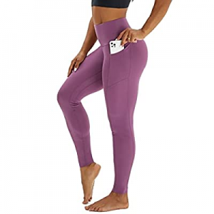 One Day Only！30.0% off Yageshark High Waisted Leggings for Women with Pockets Tummy Control Yoga P..