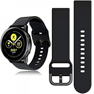 Jiali Taisong Band Compatible with Samsung Active 2 Watch Band 44mm 40mm Galaxy Watch Active 2 Band