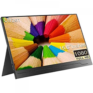 Portable Monitor 1920x1080 Display 15.6-inch Super Thin IPS Gaming Monitor Screen USB-C for Laptop C