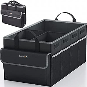 Trunk Organizer now 40.0% off , Heavy Duty Collapsible Trunk Storage Organizer with Multi Pockets ..