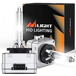 Nilight D3S HID Headlight Bulbs now 25.0% off , Super Bright D3S HID Bulb 6000K Diamond White High..