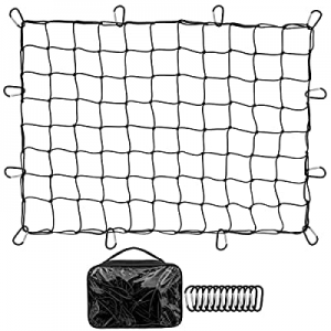 42.0% off HelloAuto Cargo Net for Pickup Truck Bed Roof Rack 4' x 6' ft Heavy Duty Premium Bungee ..