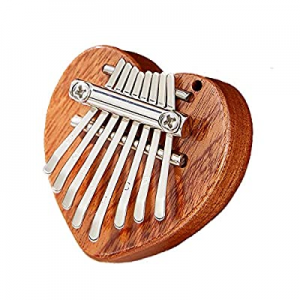 One Day Only！Mini Thumb Piano Kalimba with 8 Keys now 50.0% off ,Finger Piano Mbira Marimba Pocket..