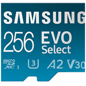 Amazon - Samsung EVO Select 256GB 130MB/s microSDXC，7折