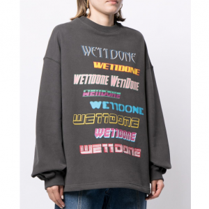 We11done oversized logo 卫衣