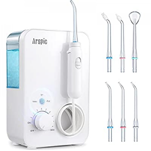 Water Flosser for Braces Teeth Cleaning, 3 Flossing Modes & 10 Settings, 600ML Dental Oral Irrigator