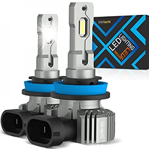 H11 LED Headlight Bulbs now 65.0% off , CHEINAUTO 450% Brightness Headlights Bulbs, 12000 Lumens W..