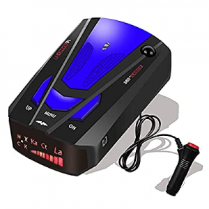 Radar Detector for Cars,2022 Newest Laser Radar Detectors with Voice Prompt Speed, Vehicle Speed Ala