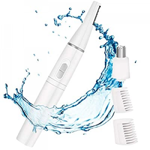 Nose Hair Trimmer, Facial Hair Removal for Women and Men, Effective and Easy Cleaning