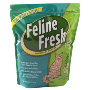 Feline Fresh Natural Pine Cat Litter, 7-lb @ Walmart