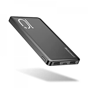 TG90 Power Bank 10000mAh Portable Battery Charger for Cell Phones External Battery Power Packs, Ultr