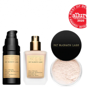 妆前乳+粉底液+散粉套装