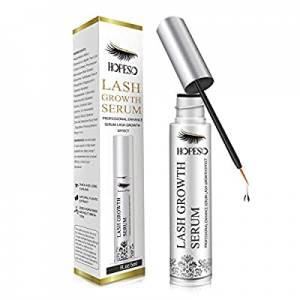 Eyelash Growth Serum, Natural Ingredients Lash Serum with Biotin & Growth Peptides for Long Thick La