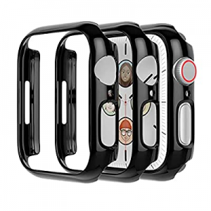 Wiki VALLEY 3 Pack 45mm Apple Watch Series 7 Screen Protector Case Compatible for Apple Watch Series
