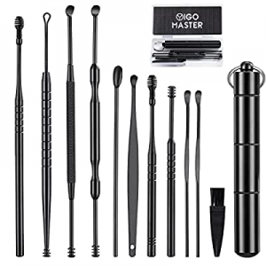 11 Pcs Ear Wax Removal, Ear Cleaner Ear Wax Removal Tool, Ear Cleaning Kit Earwax Removal Kit Stainl