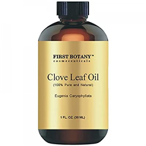 100% Pure Clove Essential Oil - Premium Clove Oil for Aromatherapy, Massage, Topical & Household Use
