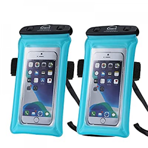 PSHYX TPU Waterproof Cell Phone Pouch Floating,Dry Bag for Phone,Universal Waterproof Phone Case wit