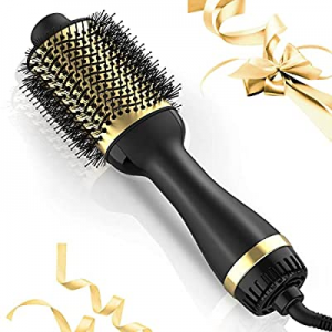 Hair Dryer Brush, Blow Dryer Brush Negative Ions, 4 in 1 Hot Air Brush, One Step Hair Dryer & Styler