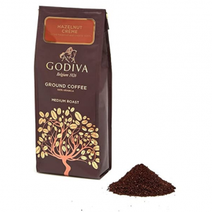 Godiva 榛子奶油口味中度烘焙咖啡粉 10oz