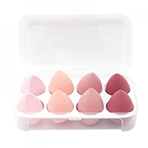 8 PCS Makeup Sponge Set Makeup Sponges Blender Latex-Free Vegan Beauty Sponge Professional Beauty Sp