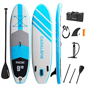 OddPaddle Inflatable Stand Up Paddle Board – 11'6"x33"x6" Options, Non-Slip Deck, Complete Kit