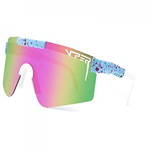Sunglasses Womens Men Trendy Polarized Oversized Sunglasses for Baseball Fishing Wayfarer now 50.0..