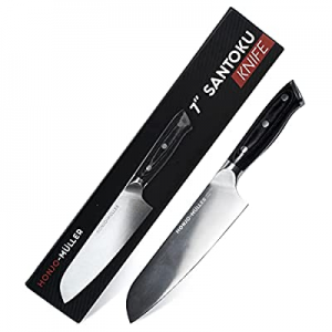 7.0% off HONJO MULLER Santoku Knife - 7" Japanese Chef's Knife | Ultra-Sharp Professional Knife | ..