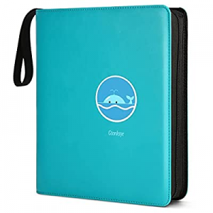 One Day Only！9 Pocket Trading Card Binder Compatible with Pokemon Cards now 60.0% off , Card Holde..